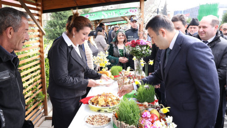 Göyçayda ümumrayon “Novruz bayramı” şənliyi keçirilib