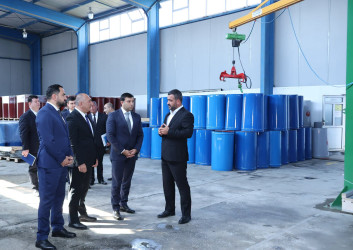 Rayonda fəaliyyət göstərən sənaye müəssisələrinə və aqrar təsərrüfat subyektlərinə baxış keçirilib