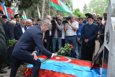 Birinci Qarabağ müharibəsində itkin düşmüş və şəxsiyyəti müəyyənləşdirilən şəhid Hacıyev Firuddin Nadir oğlu torpağa tapşırılıb