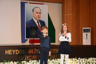 Göyçayda “Heydər Əliyevin zəngin dövlətçilik irsinin əsas istiqamətləri” mövzusunda elmi-seminar keçirilib