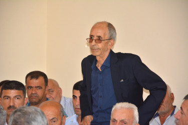 İcra başçısı Çərəkə kəndində vətəndaşlarla növbəti səyyar qəbul keçirib