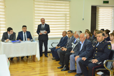 İcra Hakimiyyətinin başçısının Ləkçılpaq kəndində vətəndaşlarla növbəti səyyar qəbulu keçirilib