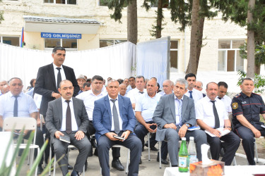Rayonun Birinci Ərəbəcbirli kəndində vətəndaşlarla növbəti səyyar qəbul keçirilib