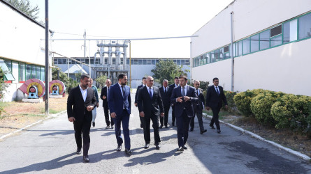 Rayonda fəaliyyət göstərən sənaye müəssisələrinə və aqrar təsərrüfat subyektlərinə baxış keçirilib