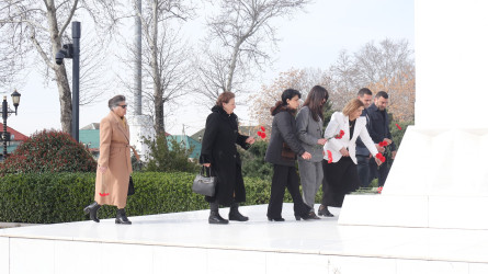 Göyçayda Yeni Azərbaycan Partiyası rayon təşkilatının yaradılmasının 33 illiyinə həsr olunmuş tədbir keçirilib