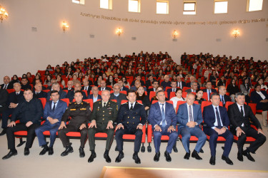 Göyçayda “12 noyabr – Azərbaycan Respublikasının Konstitusiya günü” münasibətilə tədbir keçirilib