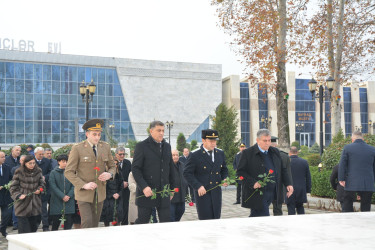 Göyçayda 12 dekabr – Ümummilli Lider Heydər Əliyevin anım günü qeyd olundu