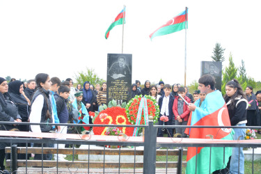 Vətən müharibəsi şəhidi Xəyyam Hüseynovun beşinci ildönümü qeyd edilib