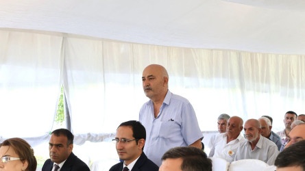 Göyçay Rayon İcra Hakimiyyətinin başçısı Orxan Mürsəlov Üngütlü kəndində səyyar qəbul keçirib.