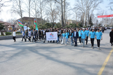 Göyçayda “5 Mart – Bədən tərbiyəsi və idman günü” qeyd olundu