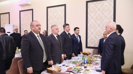 Rayon İcra Hakimiyyətinin başçısı şəhid ailələri ilə birlikdə iftar süfrəsində iştirak edib