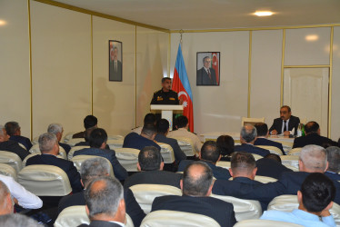 Göyçayda yanğın təhlükəsizliyi mövzusunda maarifləndirici tədbir keçirildi