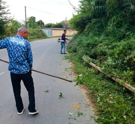 Kəndlərdə “Yaşıl dünya naminə həmrəylik ili” çərçivəsində abadlıq işləri aparılıb