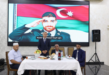 Göyçay Rayon İcra Hakimiyyəti tərəfindən 27 Sentyabr – Anım Günü ilə əlaqədar ehsan süfrəsi təşkil olunub