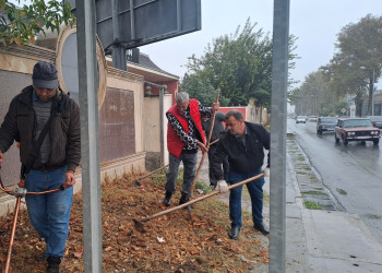 Göyçay rayonunda təmizlik aksiyası keçirilib