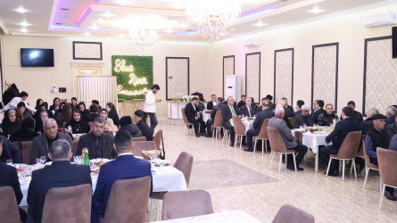 Rayon İcra Hakimiyyətinin başçısı şəhid ailələri ilə birlikdə iftar süfrəsində iştirak edib