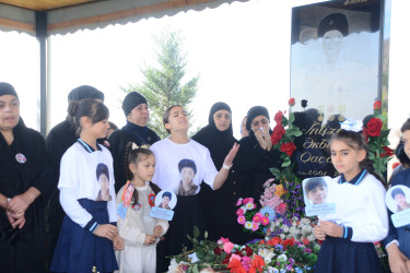 Vətən müharibəsi şəhidi İntizam Qaçayevin beşinci ildönümü qeyd edilib