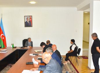 Rayon İcra Hakimiyyətində vətəndaşların növbəti qəbulu keçirilib