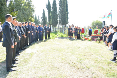 Vətən müharibəsi şəhidi Mayılov Rüfət Bəhram oğlunun dördüncü ildönümü qeyd edilib