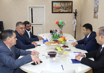 Rayon İcra Hakimiyyətinin başçısı Orxan Mürsəlov “Göyçay Süd” ASC-də olub