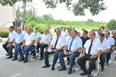 Göyçay Rayon İcra Hakimiyyəti başçısının növbəti səyyar qəbulu Potu kəndində keçirilib
