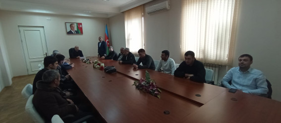 Göyçayda baytarlıq sahəsində həyata keçirilən xidmətlərin təkmilləşdirilməsi ilə bağlı seminar keçirilib