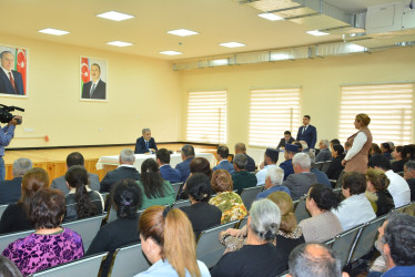 İcra Hakimiyyətinin başçısının Ləkçılpaq kəndində vətəndaşlarla növbəti səyyar qəbulu keçirilib