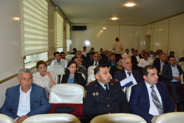 Göyçayda yanğın təhlükəsizliyi mövzusunda maarifləndirici tədbir keçirildi