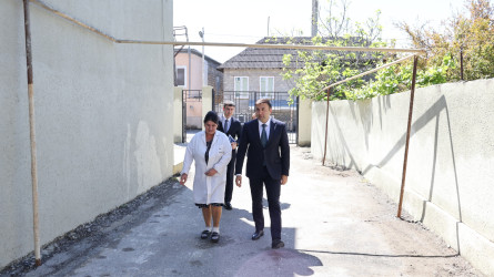 Göyçay Rayon İcra Hakimiyyətinin başçısı Orxan Mürsəlov şəhər 2 nömrəli və 11 nömrəli uşaq bağçalarında olub