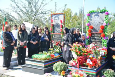 Vətən müharibəsi şəhidi Şəmistan Əzizovun beşinci ildönümü qeyd edilib