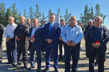 Vətən müharibəsi şəhidi Xəyal Həsənovun beşinci ildönümü qeyd edilib