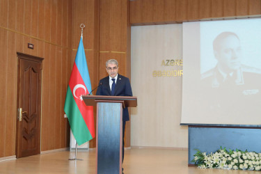 Göyçayda Ulu Öndər Heydər Əliyevin 100 illik yubileyinə həsr olunmuş “Heydər Əliyev və təhlükəsizlik orqanları” adlı tədbir keçirilmişdir