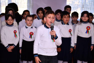 Rayon İcra Hakimiyyətinin başçısı Orxan Mürsəlov İnteqrasiya təlimli internat tipli gimnaziyaya baxış keçirib