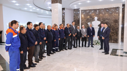 Göyçayda energetiklərin peşə bayramı günü qeyd olunub