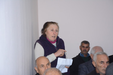 Rayon İcra Hakimiyyətinin başçısı Şahsoltanlı kənd sakinləri ilə səyyar qəbul keçirib.