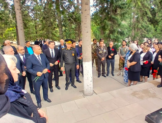 Vətən müharibəsi şəhidi Nuruzadə Elşən Əlisa oğlunun dördüncü ildönümü qeyd edilib