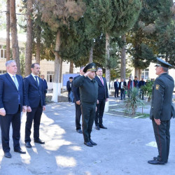 "Şahinlər" hərbi-idman oyunları üzrə Göyçay rayon birinciliyi keçirilib