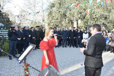 Göyçayda “31 Dekabr - Dünya Azərbaycanlılarının Həmrəyliyi Günü”nə və Yeni ilə həsr olunmuş bayram tədbiri keçirilib