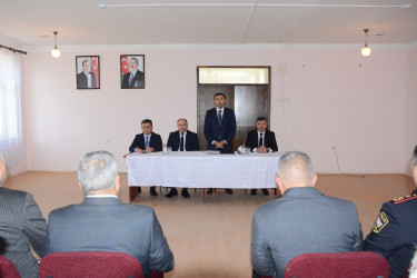 Rayon İcra Hakimiyyətinin başçısı Şahsoltanlı kənd sakinləri ilə səyyar qəbul keçirib.