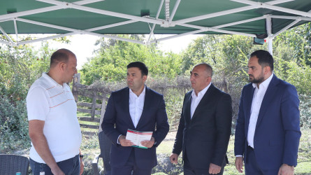 Rayonda fəaliyyət göstərən sənaye müəssisələrinə və aqrar təsərrüfat subyektlərinə baxış keçirilib
