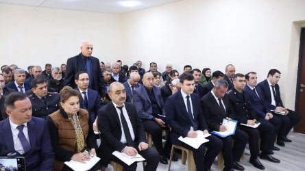 Rayon İcra Hakimiyyətinin başçısı Orxan Mürsəlov Alxasava kəndində səyyar qəbul keçirib