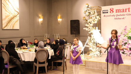 Rayon İcra Hakimiyyətinin təşkilatçılığı ilə 8 Mart – Beynəlxalq Qadınlar Günü və müqəddəs Ramazan ayı münasibətilə tədbir keçirilib