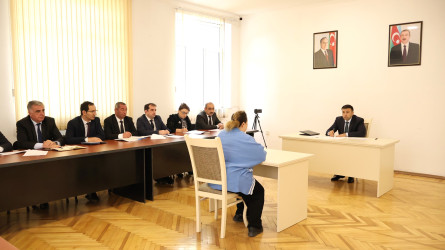 Göyçay Rayon İcra Hakimiyyətinin başçısı Orxan Mürsəlov növbəti vətəndaş qəbulu keçirib14-04-2026