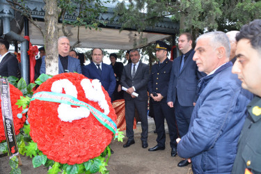 Göyçayda 44 günlük Vətən müharibəsində şəhid olanların dördüncü ildönümü qeyd edilib