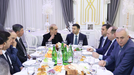 Rayon İcra Hakimiyyəti tərəfindən müqəddəs Ramazan ayı münasibətilə iftar süfrəsi təşkil olunub