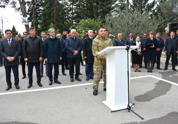 Göyçayda şəhid polkovnik Babək Səmidlinin üçüncü ildönümü qeyd olundu