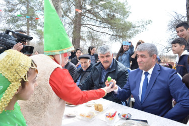 Göyçay rayonun kəndlərində Novruz bayramı tədbirləri keçirilib