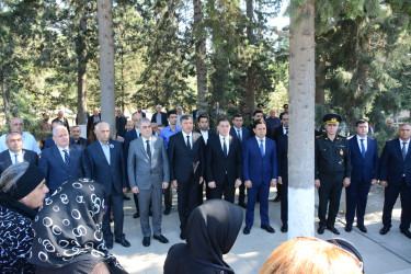 Vətən müharibəsi şəhidi Kərimli Orxan Akif oğlunun dördüncü ildönümü qeyd edilib