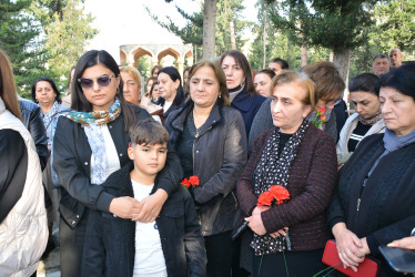 44 günlük Vətən müharibəsində şəhid olmuş polkovnik-leytenant Vidadi Xəlilovun dördüncü ildönümü qeyd olunub