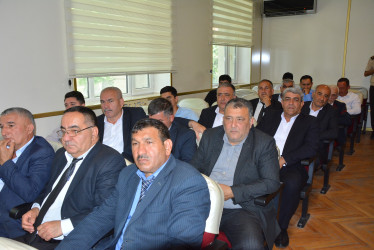 Göyçayda yanğın təhlükəsizliyi mövzusunda maarifləndirici tədbir keçirildi